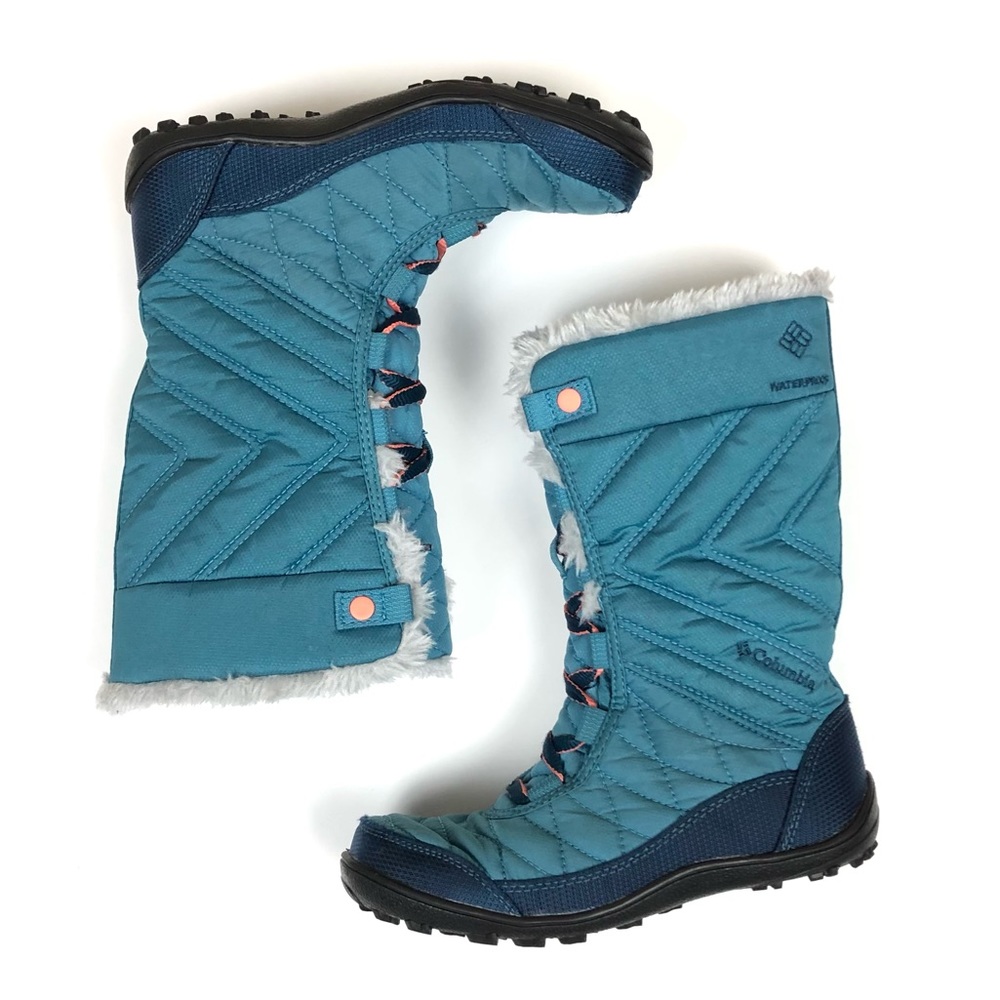 Columbia Unisex-Child Minx Mid Iii Waterproof Omni-Heat Hiking Boot